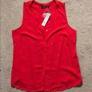 🌵NWT APT 9 pleated crepe tank